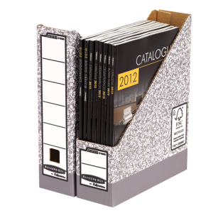 Bankers Box® System kartónový zakladač na spisy, sivý