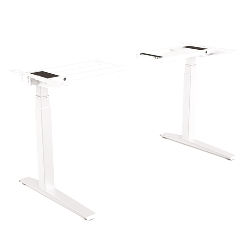 Levado™ Výškovo nastaviteľný stôl, základ, biely